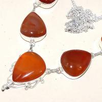 Crn 181b collier parure sautoir cornaline carnelian achat vente bijoux zthnique argent 925