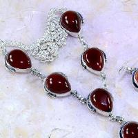 Crn 192c parure collier boucles cornaline carnelian achat vente bijoux argent 925