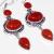 Crn 215c boucles pendant oreilles cornaline carnelian achat vente bijoux argent 925