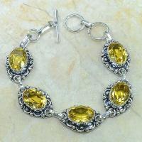 Ct 0033c bracelet citrine argent 925 bijoux achat vente