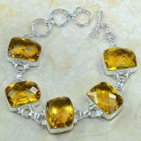 Ct 0053a bracelet citrine argent 925 bijoux achat vente