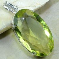 Ct 0055a pendentif pendant citrine argent 925 bijoux achat vente