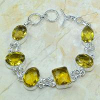 Ct 0058a bracelet citrine argent 925 bijoux achat vente