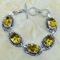 Ct 0063c bracelet citrine argent 925 bijoux achat vente