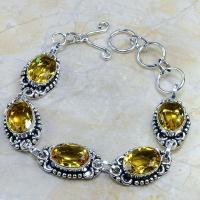 Ct 0064c bracelet citrine argent 925 bijoux achat vente