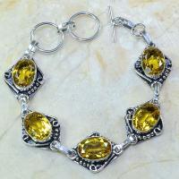 Ct 0065a bracelet citrine argent 925 bijoux achat vente