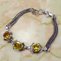 Ct 0072c bracelet citrine argent 925 bijoux achat vente