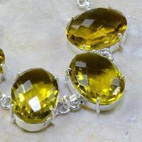 Ct 0111c bracelet citrine citron lemon argent 925 bijoux achat vente