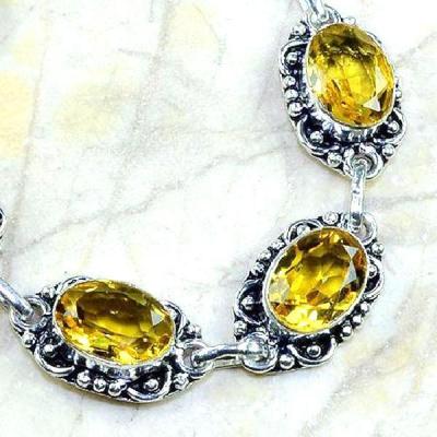 Ct 0193c bracelet citrine orange madere argent 925 bijoux achat vente 1