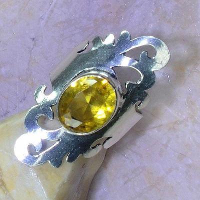 Ct 0455a bague t56 chavaliere citrine orange ambre argent 925 bijoux achat vente