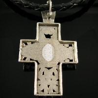 Cx 3204b pendentif croix crucufix strass bijou achat vente argent 925