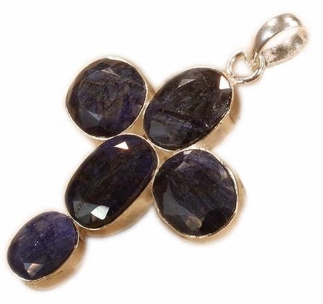 Cxt 9076b croix crucifix saphir achat vente