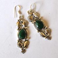 Em 0117 boucles pendants oreilles 60mm 10x15mm argent925 2