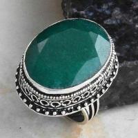 Em 0144 bague chevaliere t56 emeraude 20x28mm 14gr achat vente bijoux argent 925 2 