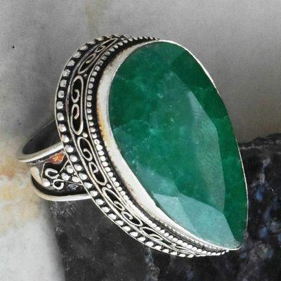 Em 0145c bague chevaliere t54 emeraude 18x30mm 14gr achat vente bijoux argent 925