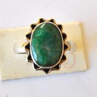 Em 0225 bague emeraude 10x12mm t58 5gr argent 925 3