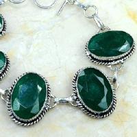 Em 0431d bracelet emeraude argent 925 achat vente bijoux