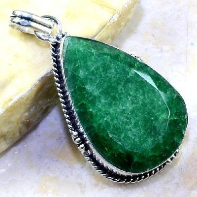 Em 0439a pendentif emeraude emerald lithotherapie gemme argent 925 achat vente bijoux