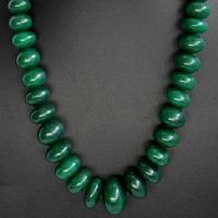 Em 0473a perles polies 15 x 10mm emeraude bolivie loisirs creatifs achat vente creation bijoux