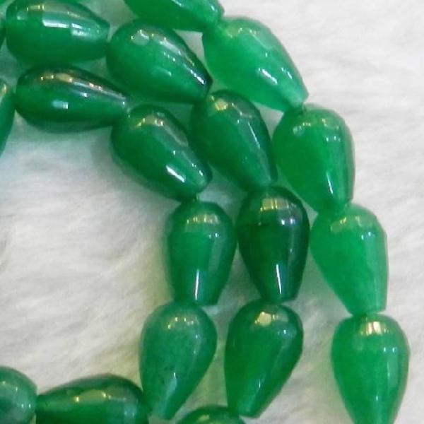 Em 0477a 8 perles emeraude bolivie poire goutte achat vente loisirs creatifs