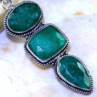 Em 0604c pendentif pendant emeraude bresil emerald achat vente bijoux ethniques 1