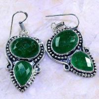 Em 0641a boucles oreilles emeraudes medieval achat vente bijoux argent 925 1 1