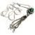 Em 0801c pendentif chaine oriental emeraude argent 925 achat vente bijoux