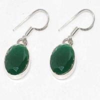 Em 0892c boucles oreilles emeraudes 10x15mm medievales 5gr achat vente bijoux argent 925