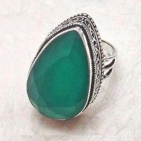 Em 0915b bague chevaliere t55 emeraude 18x28mm medievale achat vente bijoux argent 925