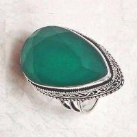 Em 0915c bague chevaliere t55 emeraude 18x28mm medievale achat vente bijoux argent 925