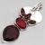 Gr 0073b pendant pendentif grenat garnet argent 925 achat vente bijou 1