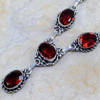 Gr 0074b pendant pendentif grenat garnet argent 925 achat vente bijou