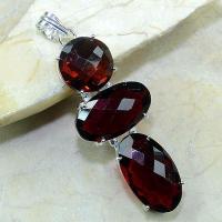 Gr 0087a pendant pendentif grenat garnet argent 925 achat vente bijou