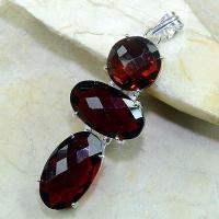 Gr 0087b pendant pendentif grenat garnet argent 925 achat vente bijou