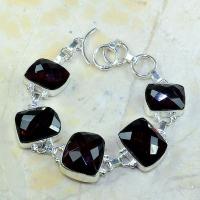 Gr 0089d bracelet grenat garnet argent 925 achat vente bijou