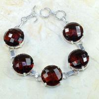 Gr 0092b bracelet grenat garnet argent 925 achat vente bijou 1