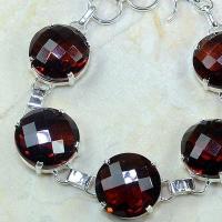 Gr 0092d bracelet grenat garnet argent 925 achat vente bijou 1