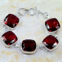 Gr 0182a bracelet grenat garnet lithotherapi gemme argent 925 achat vente bijou