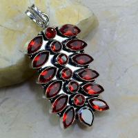 Gr 0183a pendant pendentif grenat garnet pierre gemme argent 925 achat vente bijou