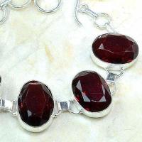 Gr 0204c bracelet grenat garnet lithotherapi gemme argent 925 achat vente bijou