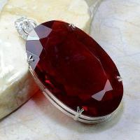 Gr 0211a pendant pendentif grenat garnet pierre gemme argent 925 achat vente bijou