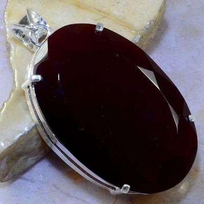 Gr 0460a pendentif pendant grenat garnet pierre lithotherapie argent 925 achat vente bijou