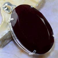 Gr 0461a pendentif pendant grenat garnet pierre lithotherapie argent 925 achat vente bijou