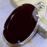 Gr 0461b pendentif pendant grenat garnet pierre lithotherapie argent 925 achat vente bijou