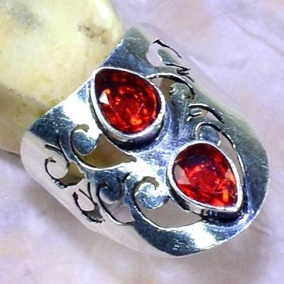 Gr 0530c bague medievale renaissance t55 grenat mozambique bijou argent 925