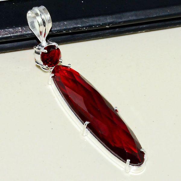 Gr 0574a pendentif pendant medievale grenat mozambique achat vente bijou argent 926