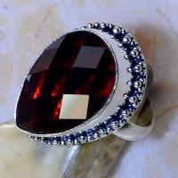 Gr 0610c bague t60 chevaliere grenat mozambique achat vente bijou argent 925