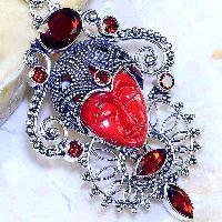 Amulettes Talismans Grenat