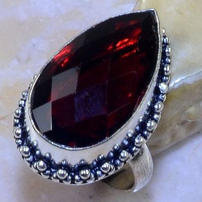 Gr 0619a bague t60 chevaliere grenat mozambique achat vente bijou argent 925