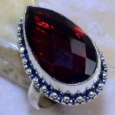 Gr 0619a bague t60 chevaliere grenat mozambique achat vente bijou argent 925